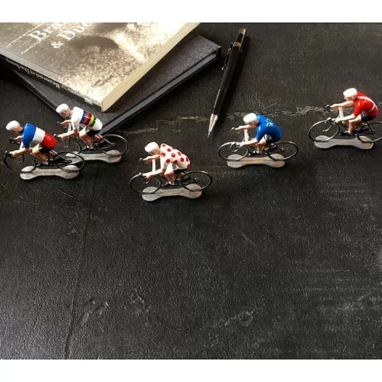 Bernard & Eddy Déco Design<Figurine Cycliste Maillot France _
