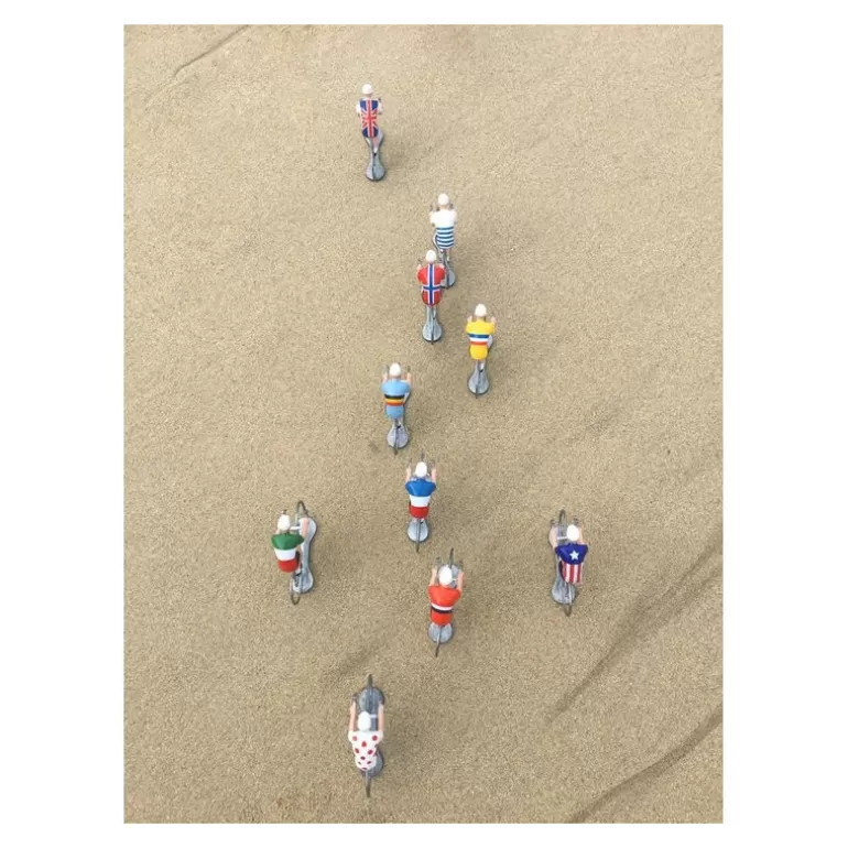 Bernard & Eddy Déco Design<Figurine Cycliste Maillot France _