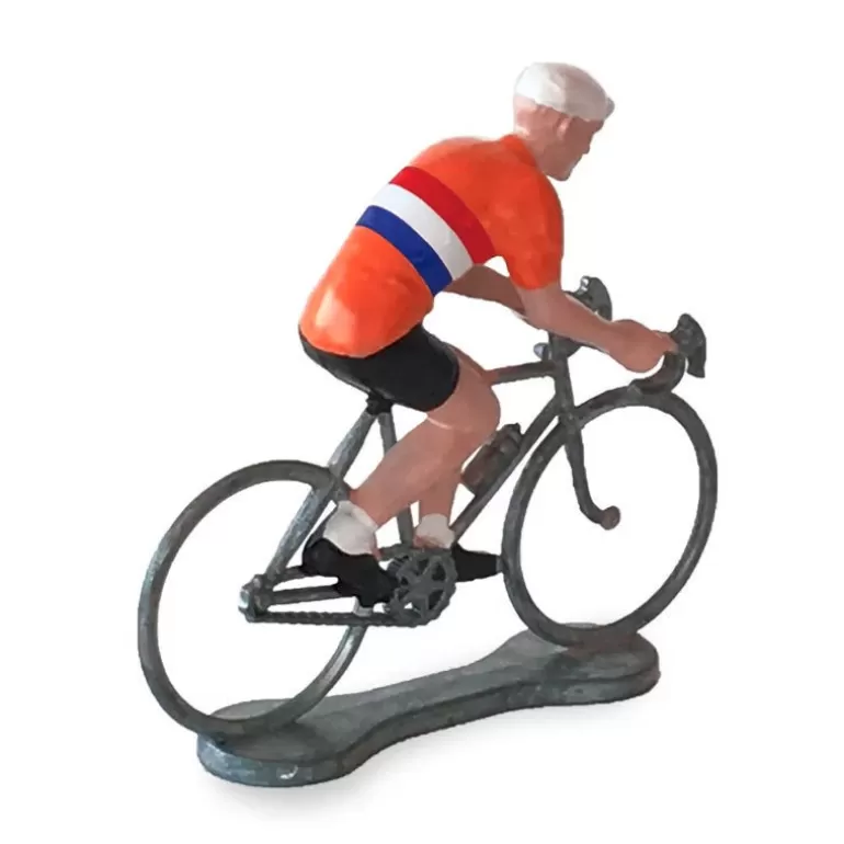 Bernard & Eddy Déco Design<Figurine Cycliste Maillot Pays Bas _