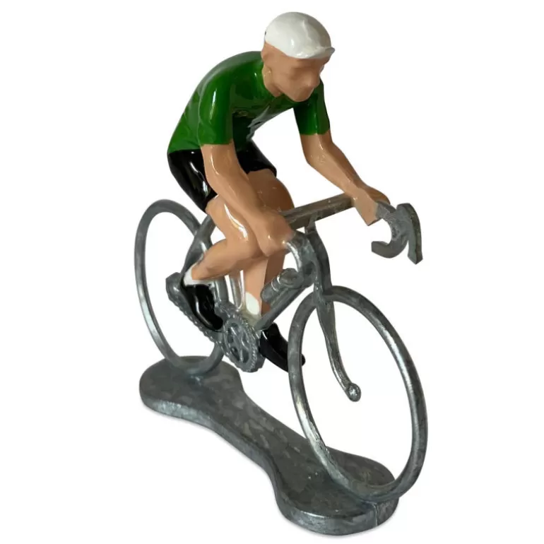 Bernard & Eddy Déco Design<Figurine Cycliste Maillot Vert _