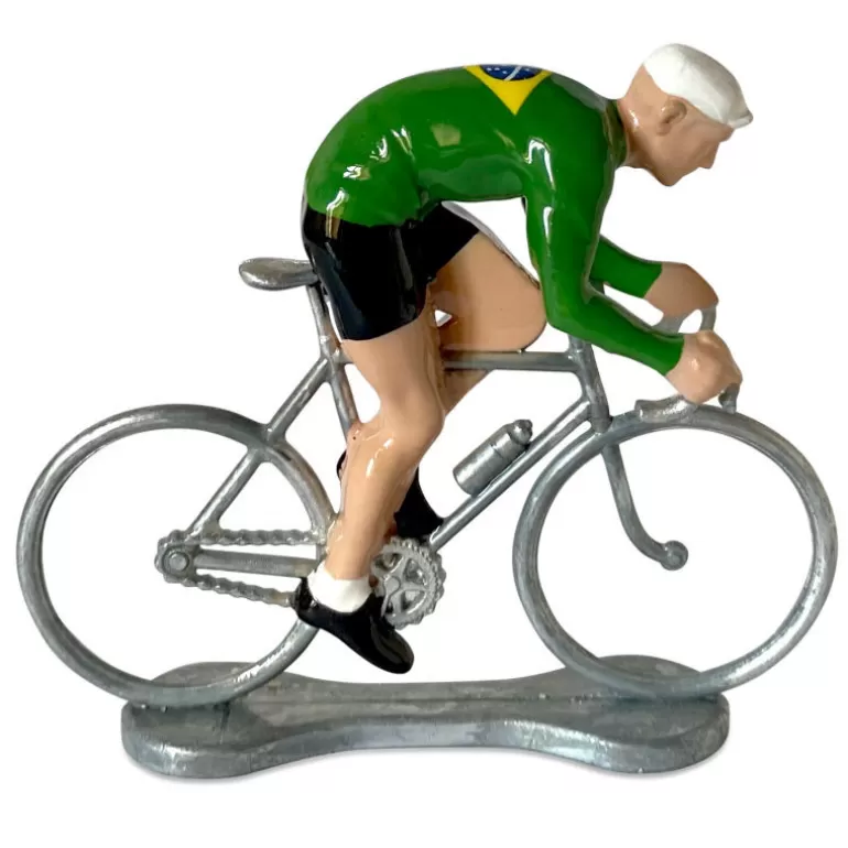 Bernard & Eddy Déco Design<Figurine Cycliste Sprinteur Bresil _