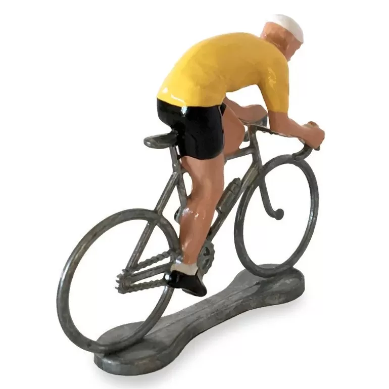 Bernard & Eddy Déco Design<Figurine Cycliste Sprinteur Maillot Jaune_