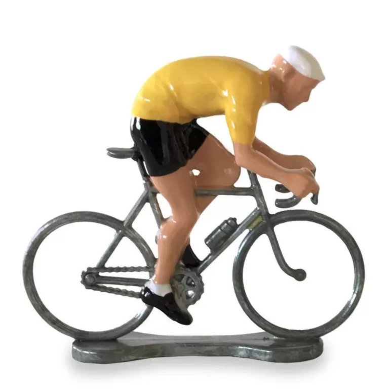Bernard & Eddy Déco Design<Figurine Cycliste Sprinteur Maillot Jaune_