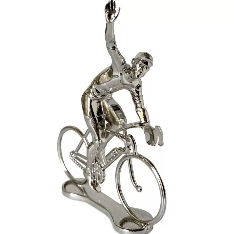 Bernard & Eddy Déco Design<Figurine Cycliste Winner Argent _