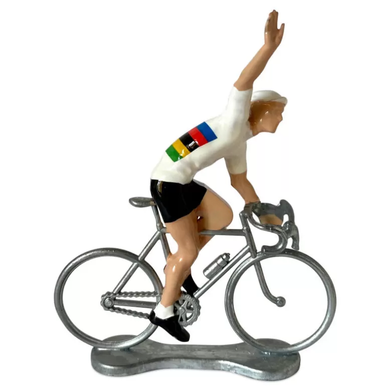 Bernard & Eddy Déco Design<Figurine Cycliste Winner Champion Du Monde _