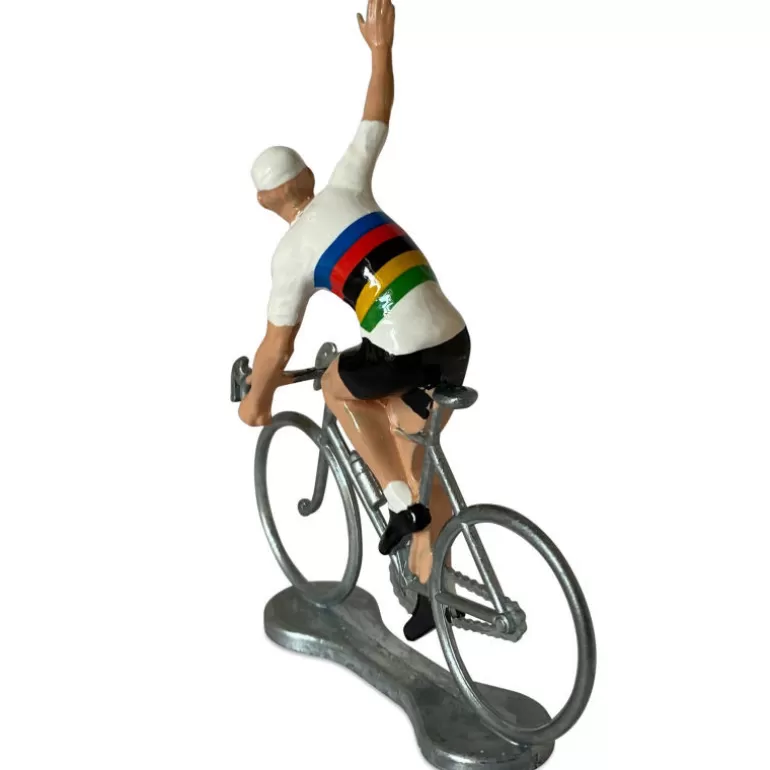 Bernard & Eddy Déco Design<Figurine Cycliste Winner Champion Du Monde _