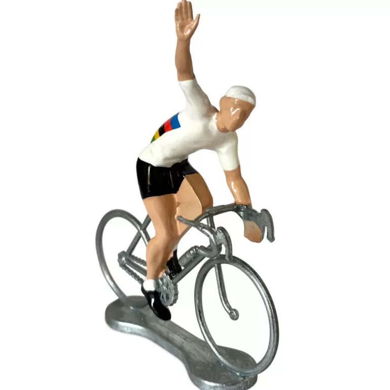 Bernard & Eddy Déco Design<Figurine Cycliste Winner Champion Du Monde _