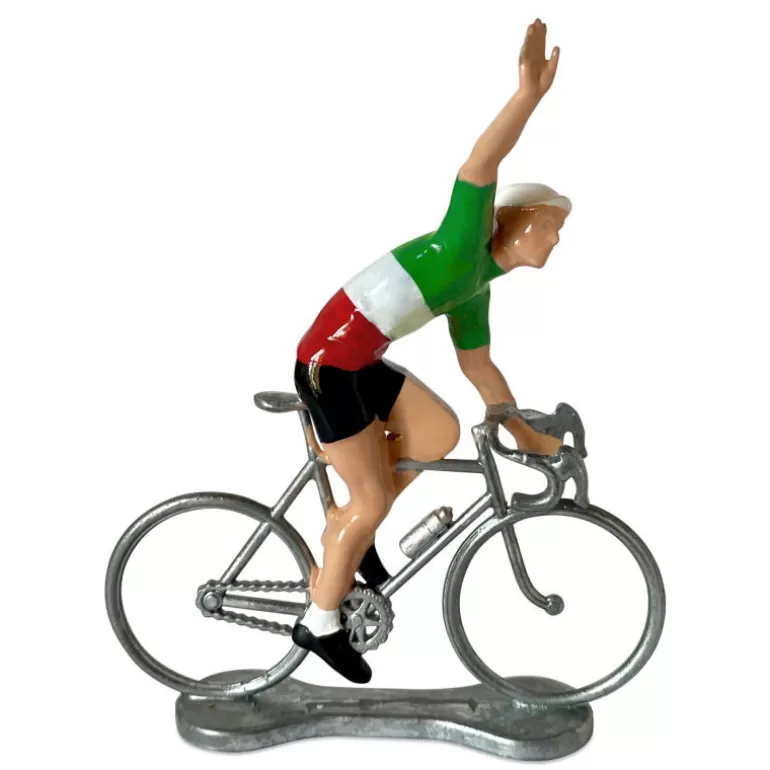 Bernard & Eddy Déco Design<Figurine Cycliste Winner Maillot Italie _