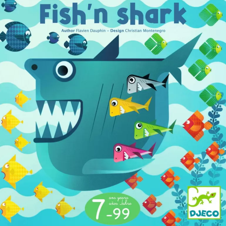 Djeco Jeux De Société<Fish'N Shark, Jeu De Strategie 0805