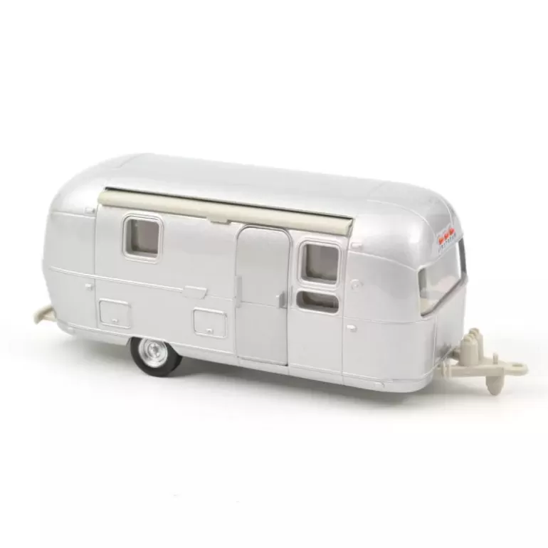 NOREV Jouets Garage, Voitures<Ford Mustang 1968 Bleue Avec Caravane Airstream 1-43