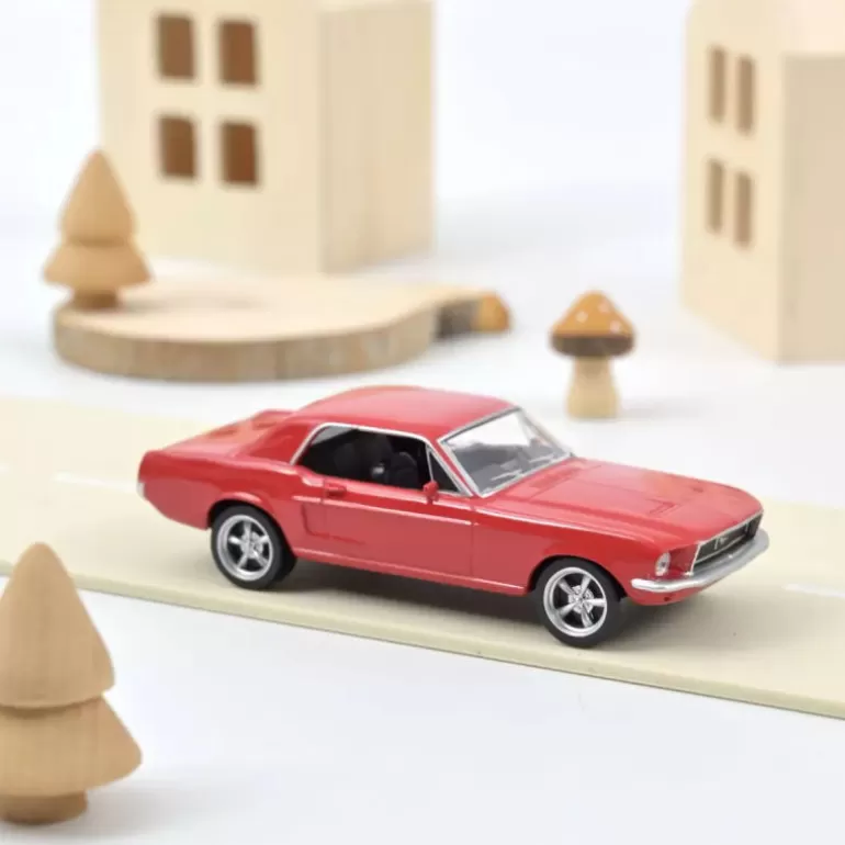 NOREV Jouets Garage, Voitures<Ford Mustang 1968 Rouge 1-43