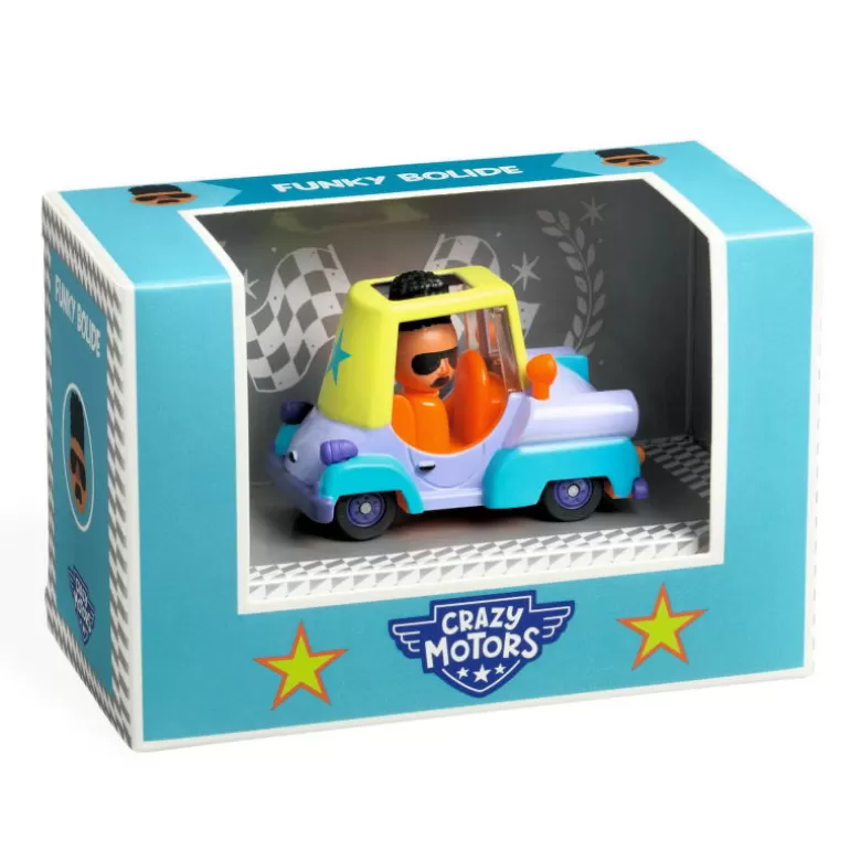 Djeco Jouets Garage, Voitures<Funky Bolide Voiture Crazy Motors 5477