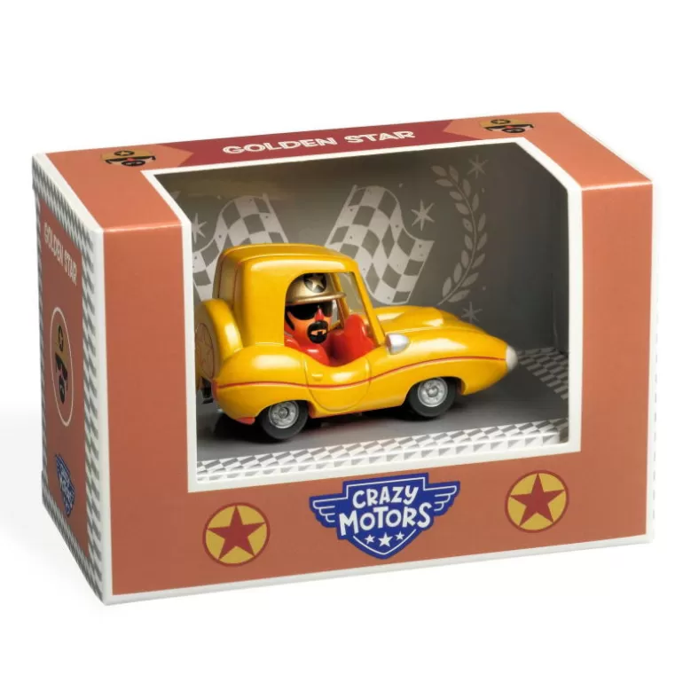 Djeco Jouets Garage, Voitures<Golden Star Voiture Crazy Motors 5475