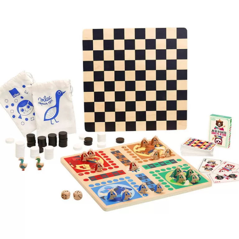 VILAC Jeux De Société<Grand Coffret De Jeux 7609 Par Ingela P. Arrhenius