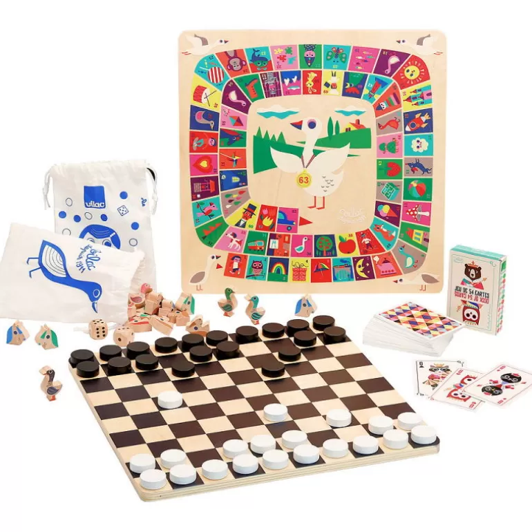 VILAC Jeux De Société<Grand Coffret De Jeux 7609 Par Ingela P. Arrhenius