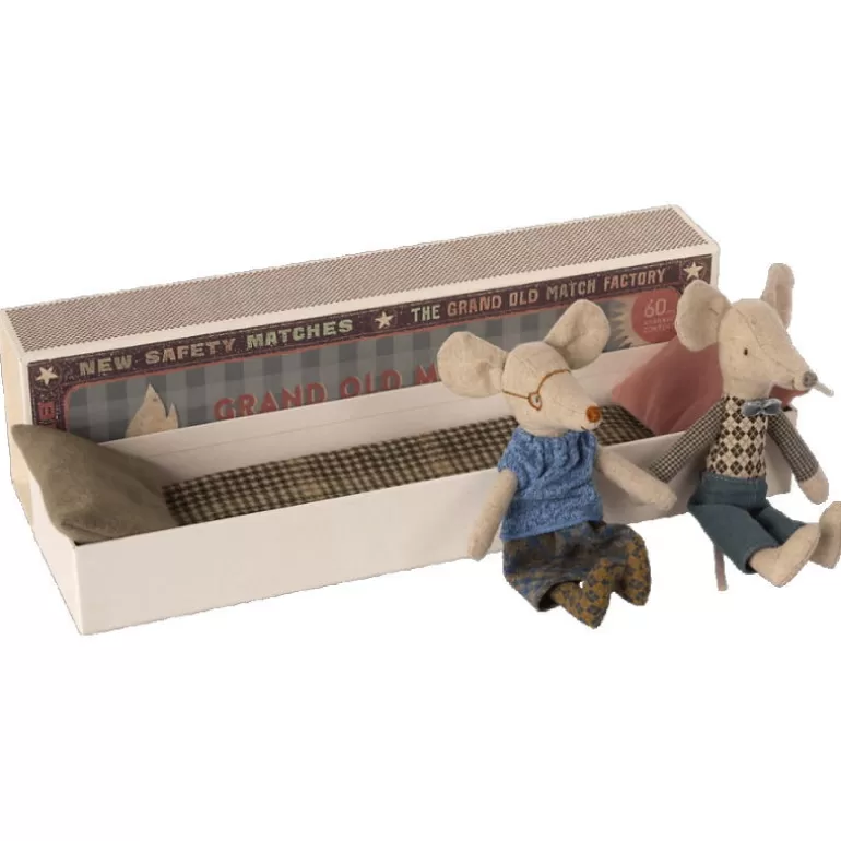 Maileg Maison De Poupee En Bois<Grands-Parents Souris Dans Leur Boite