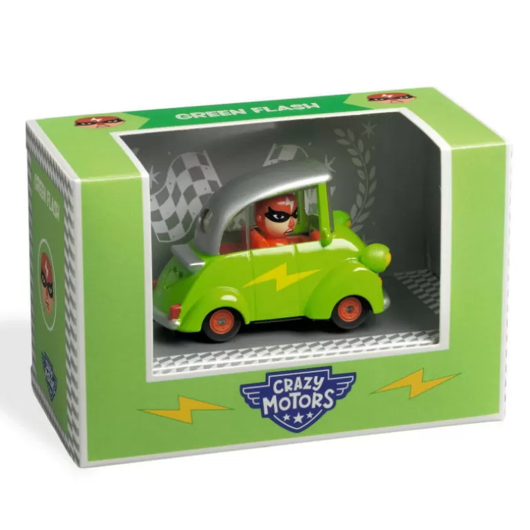 Djeco Jouets Garage, Voitures<Green Flash Voiture Crazy Motors 5471