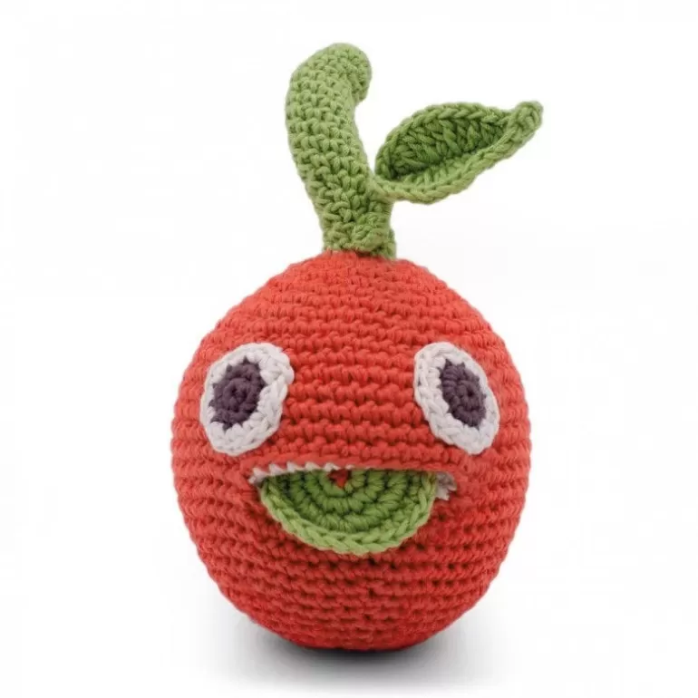 MyuM Jouets Cuisine, Dînette<Hochet Clementine En Crochet "The Veggy Toys", Coton Bio