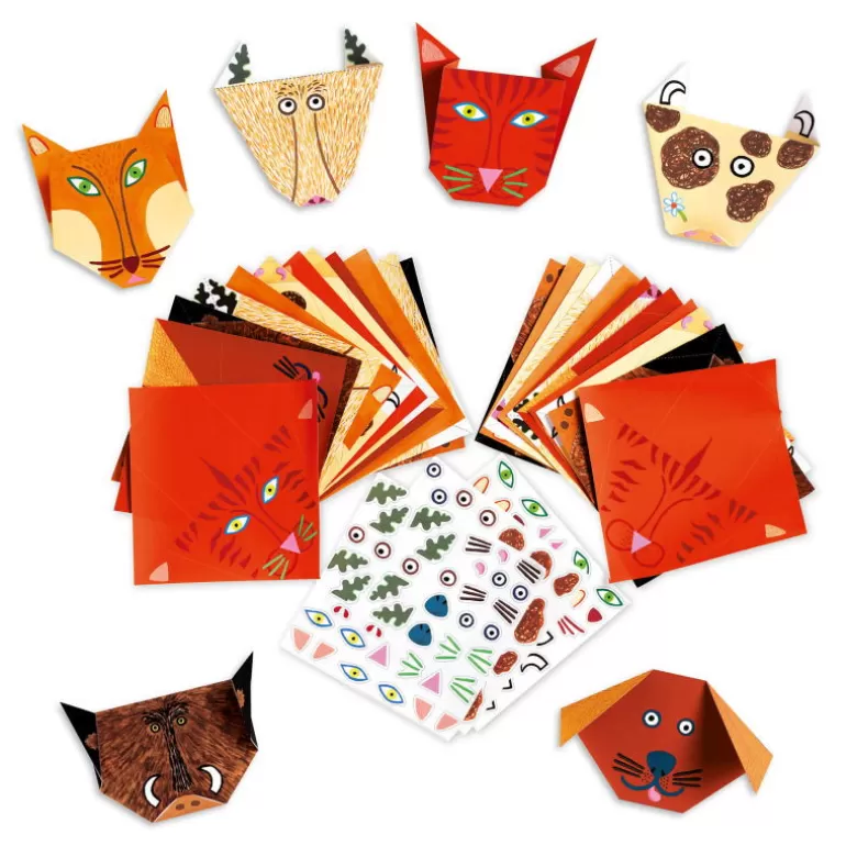 Djeco Origami, Pliages<Initiation A L'Origami Animaux, Loisir Creatif Djo8761