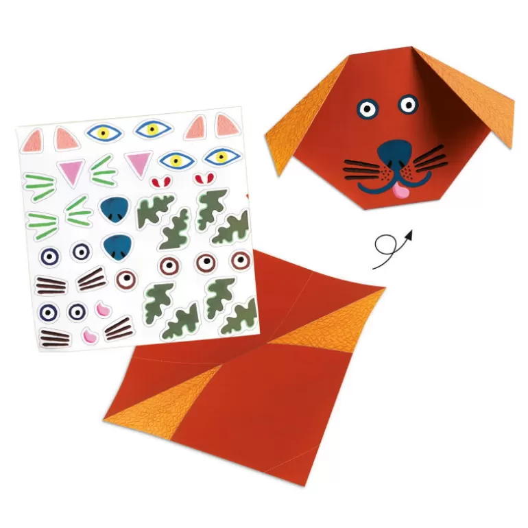 Djeco Origami, Pliages<Initiation A L'Origami Animaux, Loisir Creatif Djo8761