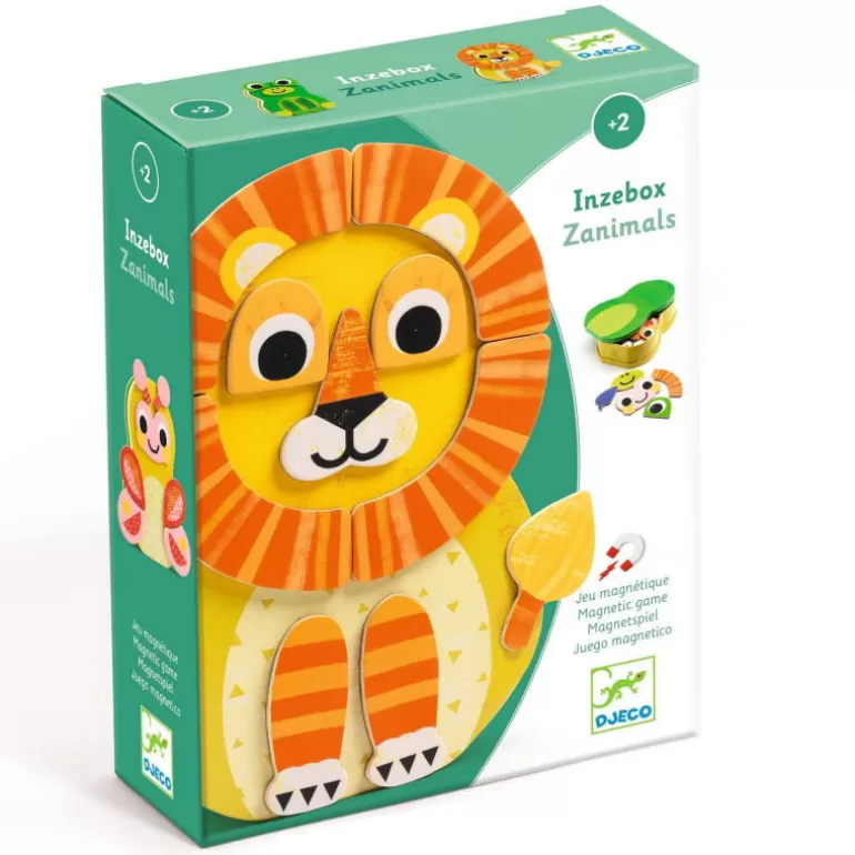 Djeco Jeux De Société<Inzebox Zanimals, Jeu Magnetique 3088