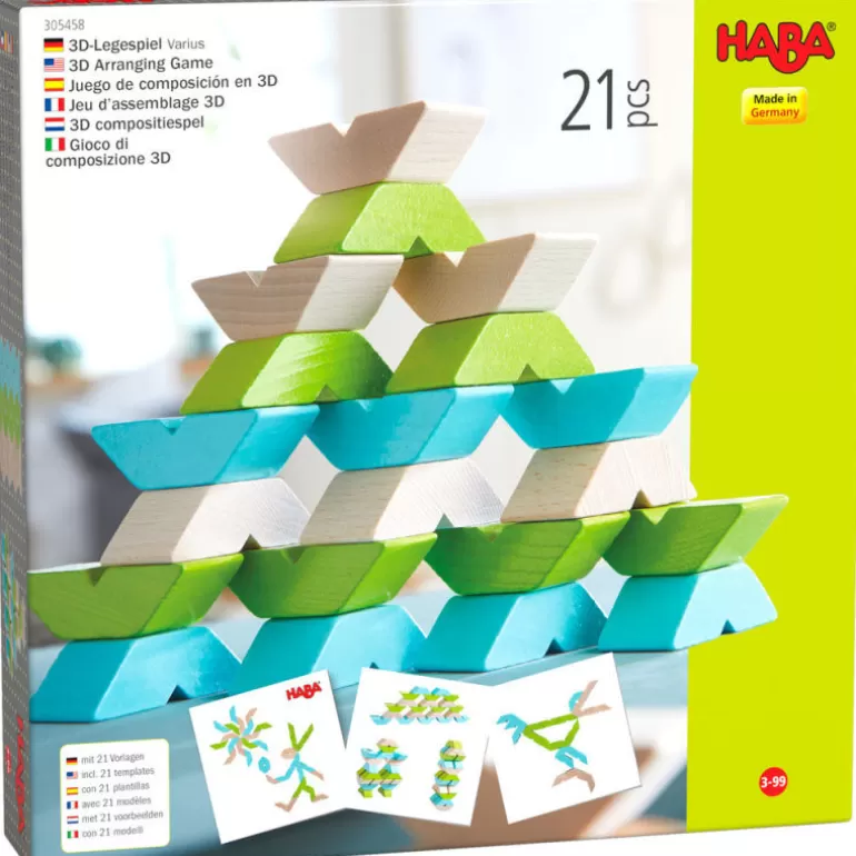 HABA Jouets Haba Fabriqués En Allemagne<Jeu D'Assemblage En 3D "Varius" 305458