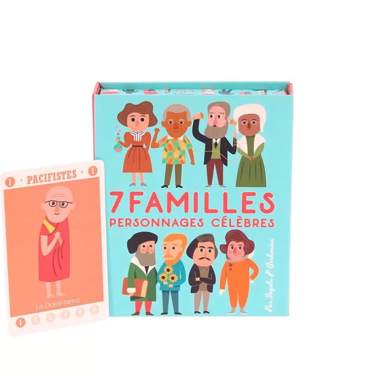 VILAC Jeux De Société<Jeu De 7 Familles "Personnages Celebres" Ingela P. Arrhenius 7616