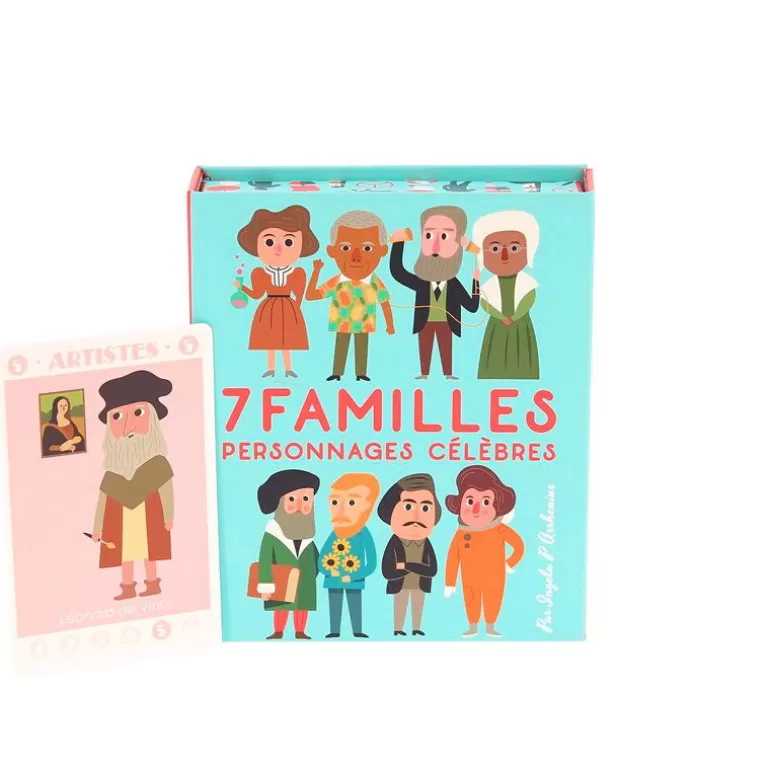 VILAC Jeux De Société<Jeu De 7 Familles "Personnages Celebres" Ingela P. Arrhenius 7616