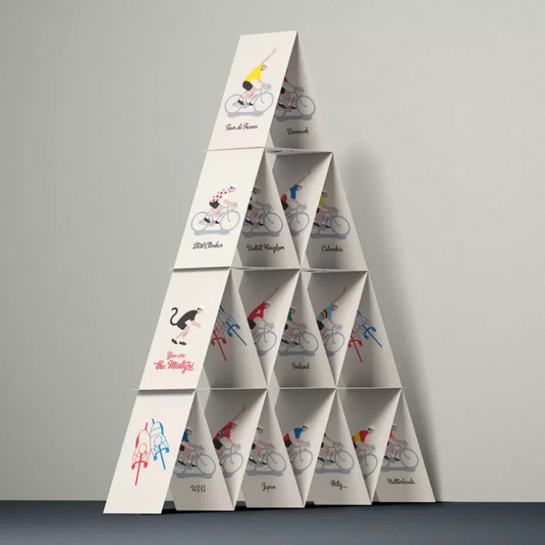 Bernard & Eddy Déco Design<Jeu De Cartes Memory Et Mistigri "Champions Cyclistes" Bernard Et Eddy