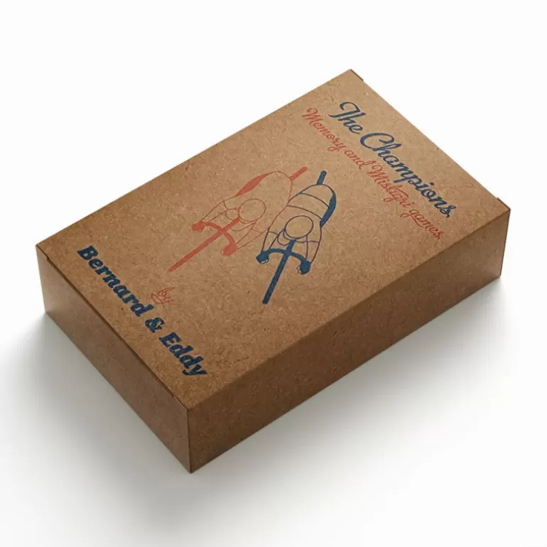 Bernard & Eddy Déco Design<Jeu De Cartes Memory Et Mistigri "Champions Cyclistes" Bernard Et Eddy