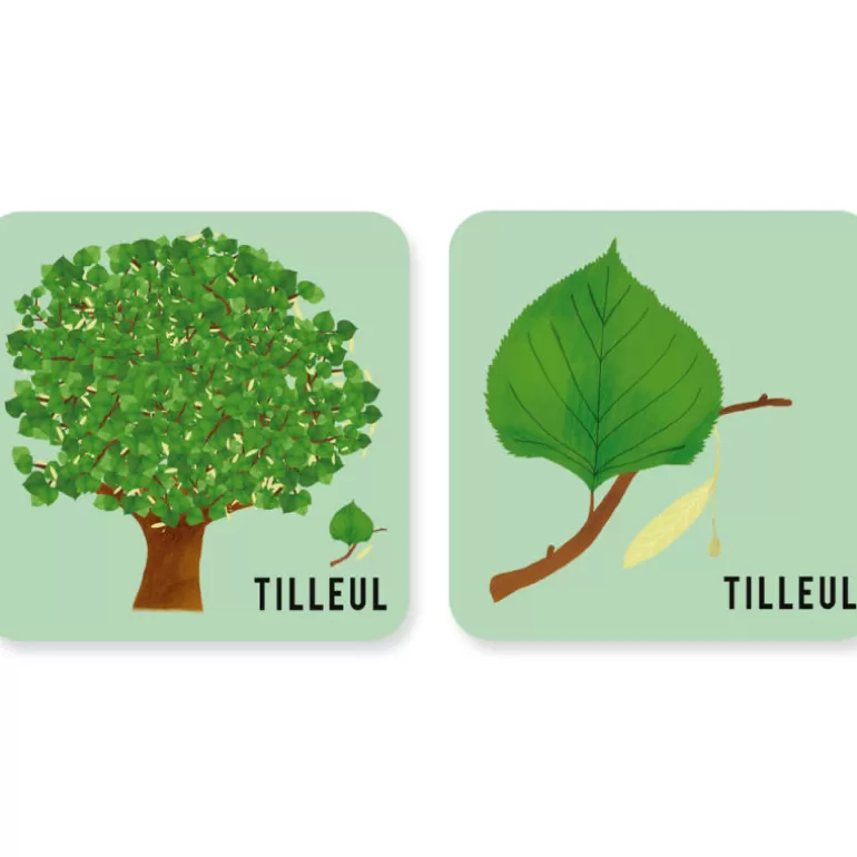 PIROUETTE Cacahouète Jeux Pirouette Cacahouète<Jeu De Memory 'L'Arbre Et Sa Feuille'