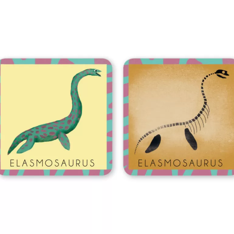 PIROUETTE Cacahouète Jeux Pirouette Cacahouète<Jeu De Memory 'Le Dinosaure Et Son Squelette'