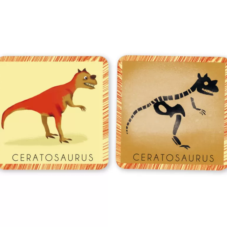 PIROUETTE Cacahouète Jeux Pirouette Cacahouète<Jeu De Memory 'Le Dinosaure Et Son Squelette'