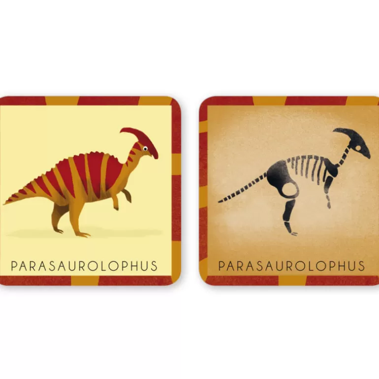 PIROUETTE Cacahouète Jeux Pirouette Cacahouète<Jeu De Memory 'Le Dinosaure Et Son Squelette'