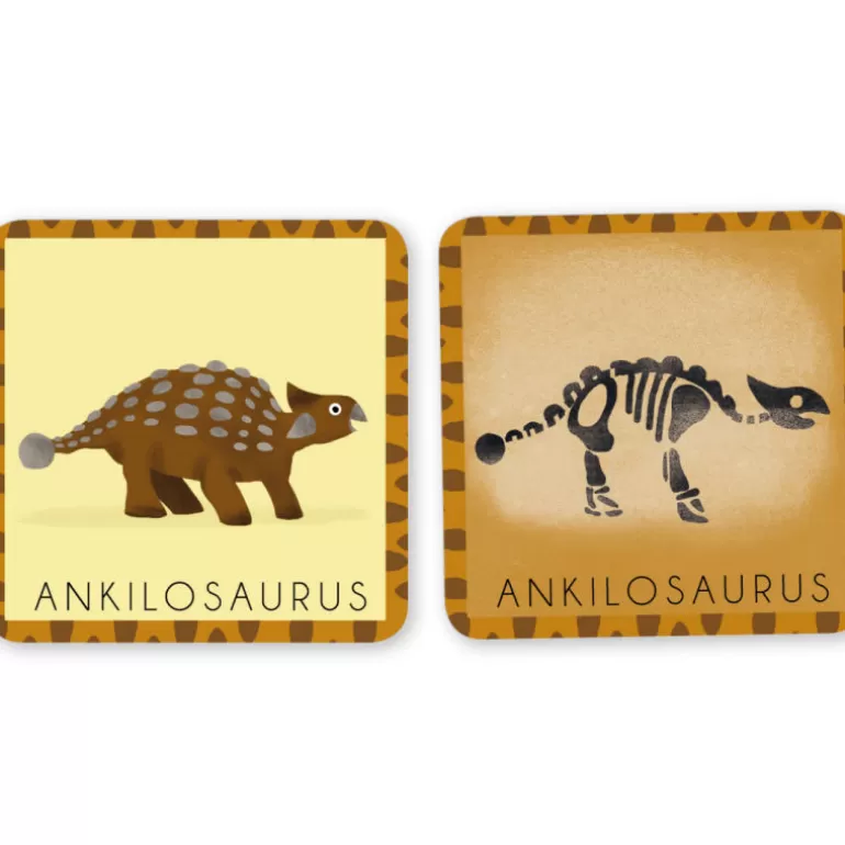 PIROUETTE Cacahouète Jeux Pirouette Cacahouète<Jeu De Memory 'Le Dinosaure Et Son Squelette'