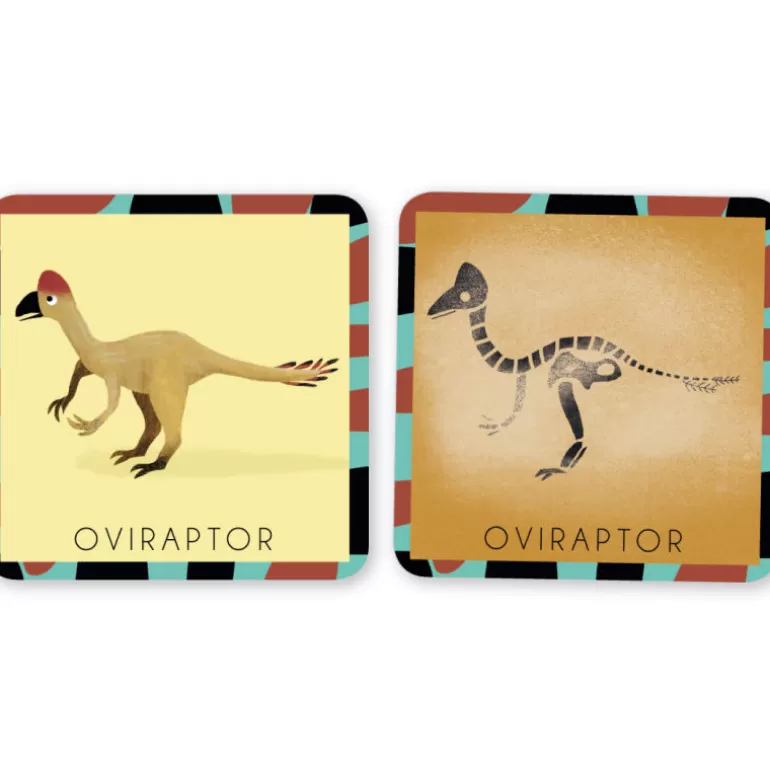 PIROUETTE Cacahouète Jeux Pirouette Cacahouète<Jeu De Memory 'Le Dinosaure Et Son Squelette'