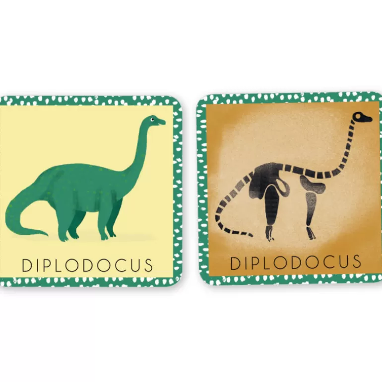 PIROUETTE Cacahouète Jeux Pirouette Cacahouète<Jeu De Memory 'Le Dinosaure Et Son Squelette'
