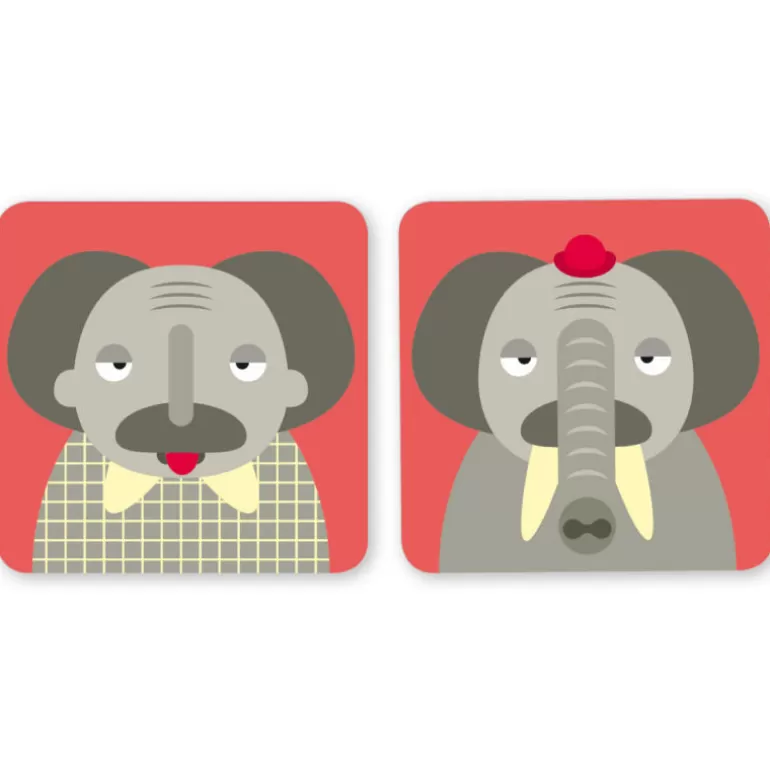 PIROUETTE Cacahouète Jeux Pirouette Cacahouète<Jeu De Memory 'Tel Maitre, Tel Animal'
