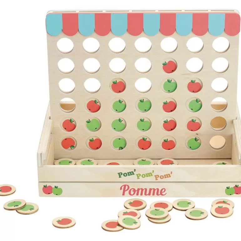 VILAC Jeux De Société<Jeu Des 4 Alignes "Pom Pom Pom" Ingela P. Arrhenius 7608