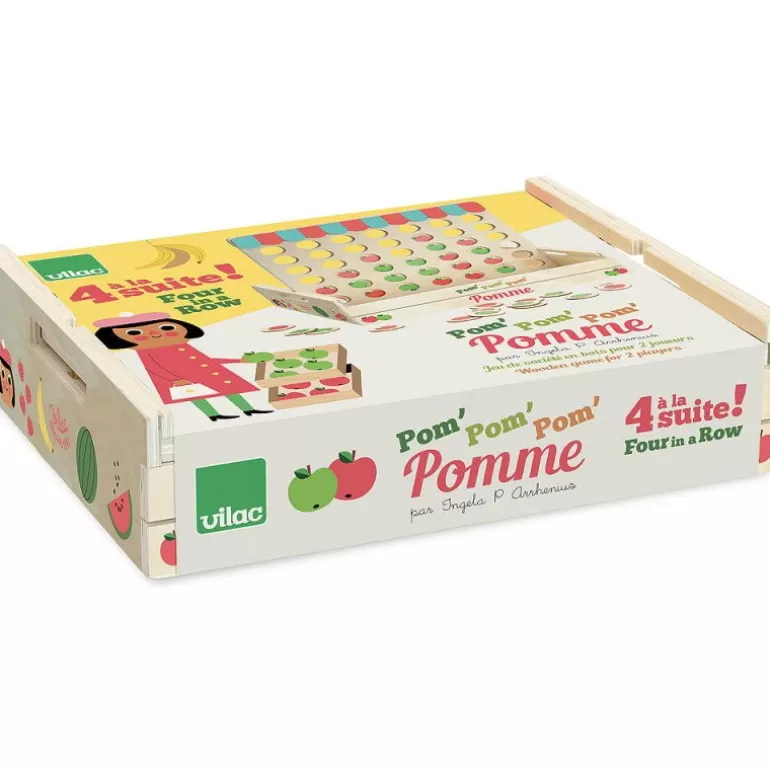 VILAC Jeux De Société<Jeu Des 4 Alignes "Pom Pom Pom" Ingela P. Arrhenius 7608