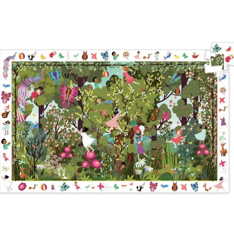 Djeco Puzzles Djeco<Jeux Au Jardin, Puzzle Observation 100 Pcs 7512