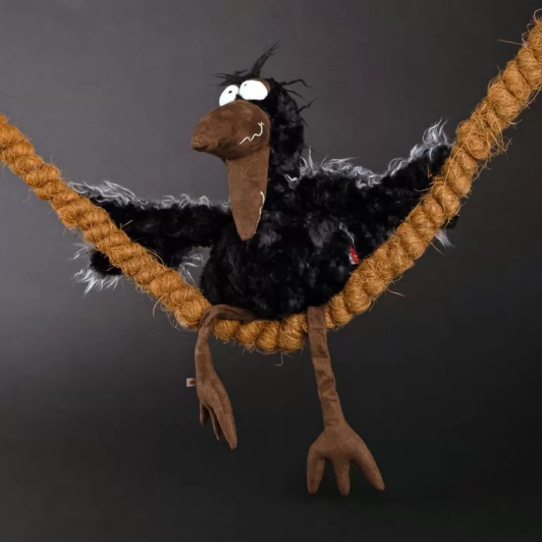 SIGIKID Poupées, Peluches<July Jewels, Corbeau En Peluche Kikeriki 42981