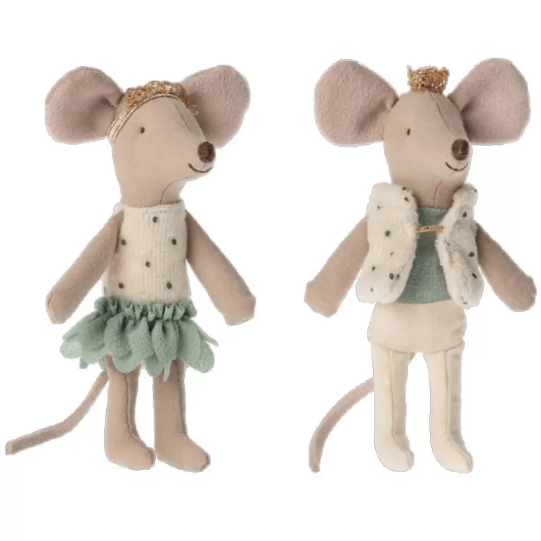 Maileg Maison De Poupee En Bois<Jumeaux Souris Royaux Dans Leur Boite