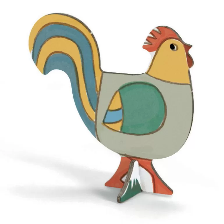 Djeco Paper Toys<Kit Animaux Diy "Ferme" 8000 Color. Assemble. Play
