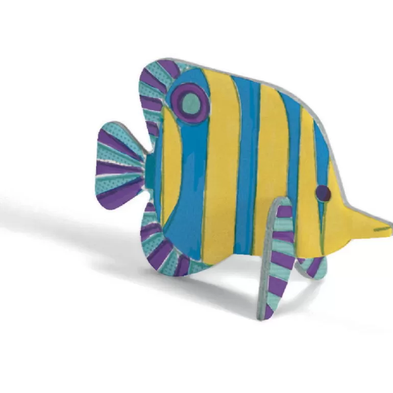 Djeco Paper Toys<Kit Animaux Diy "Mer" 8002 Color. Assemble. Play