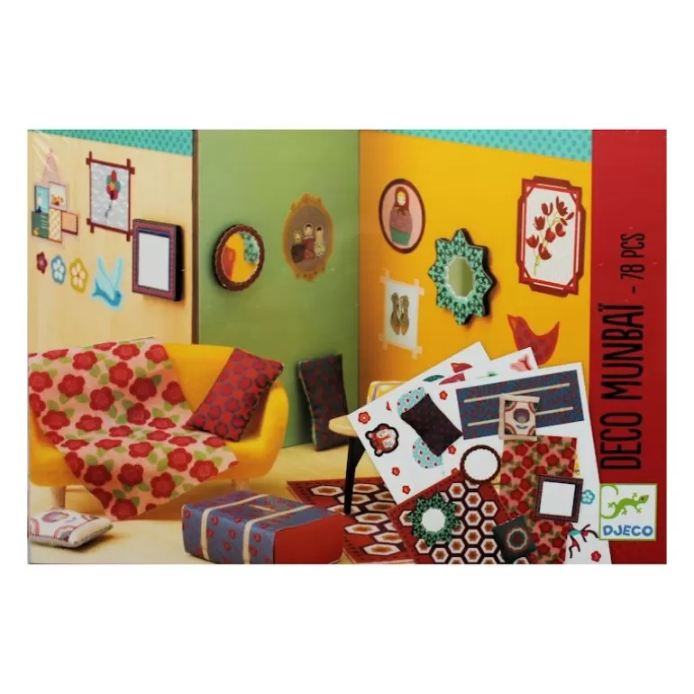 Djeco Maison De Poupee En Bois<Kit De Décoration "Munbai" 7804