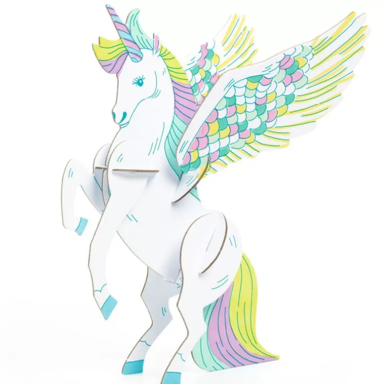 Djeco Paper Toys<Kit Figurines Fees Diy "Monde Feerique" 8008 Color. Assemble. Play