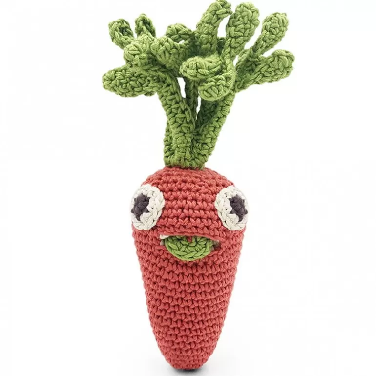 MyuM Jouets D'éveil En Tissu<Kit Mini Veggy Hochets Pour Bebe En Crochet En Coton Bio The Veggy Toys
