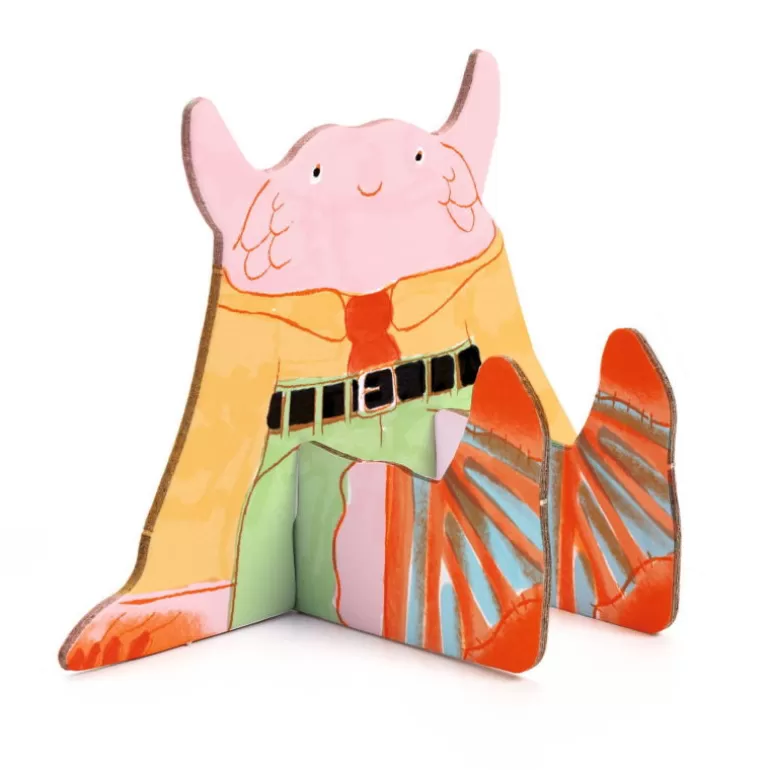 Djeco Paper Toys<Kit Monstres Diy "Team Monsters" 8006 Color. Assemble. Play