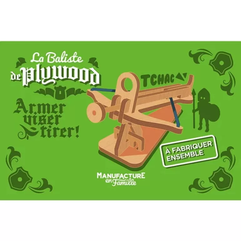 Manufacture en famille Bricolage Enfant<La Baliste De Plywood De